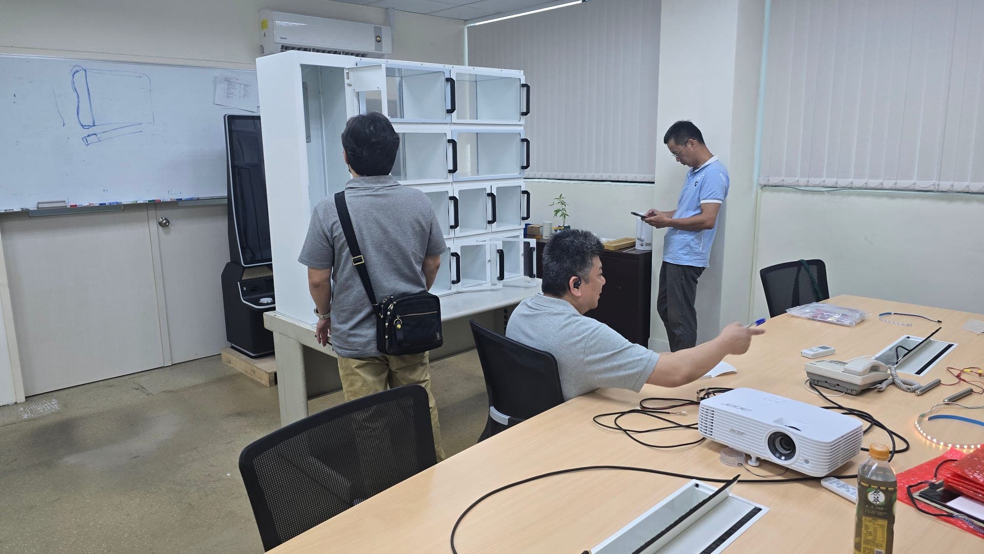 90天開發：原型機簡報現場