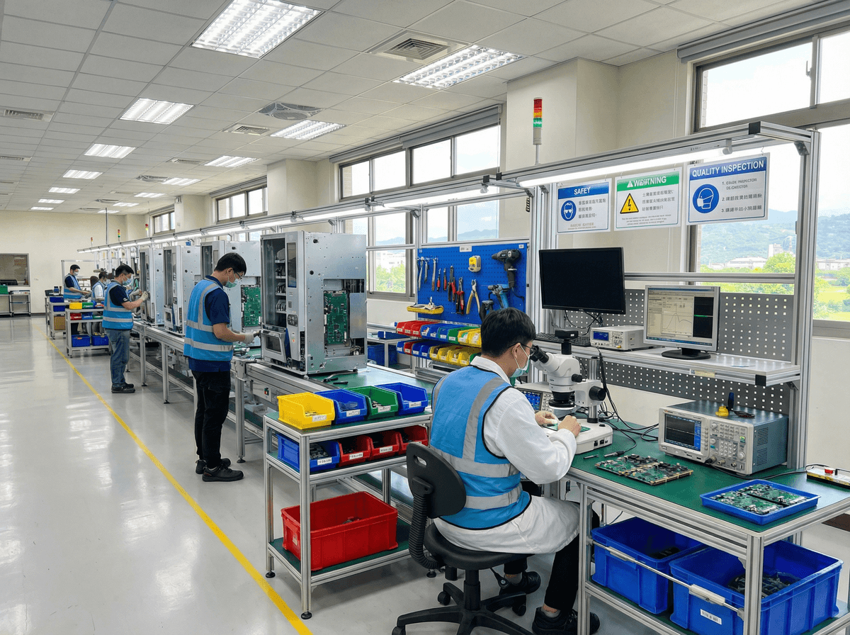 MCS 銓幻元科技台灣在地工廠 100% 台灣製造品質檢測