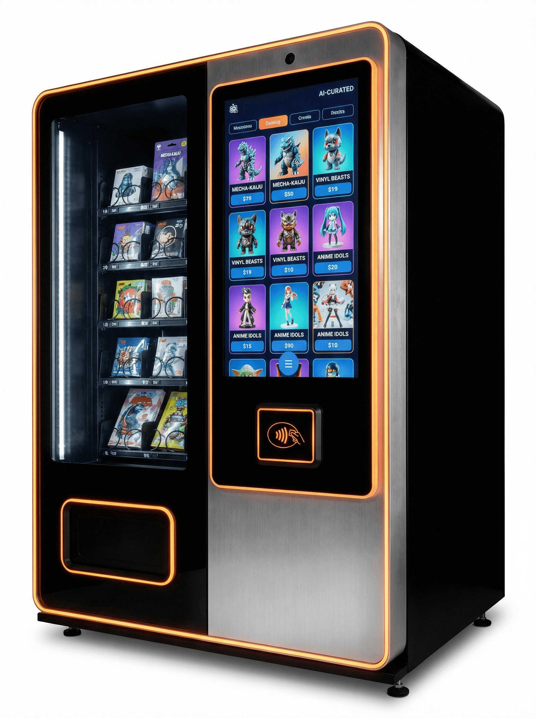 智慧販賣機 · 自助服務機 · 冷凍微波機